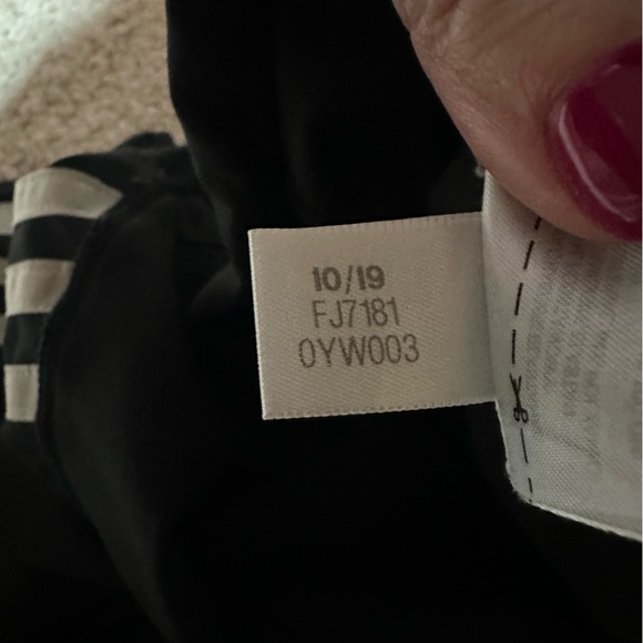 Adidas Black High-Waisted 3 Stripe Women’s Leggings Size Small *flaw - Picture 11 of 16
